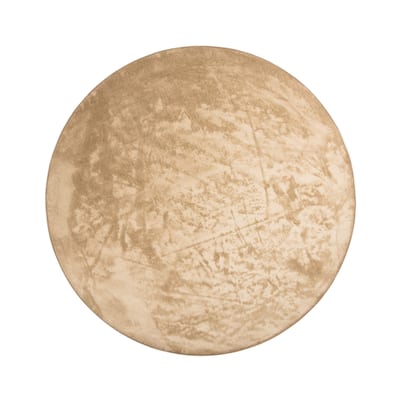 Floorpassion Frisco 12 - Rond effen vloerkleed    