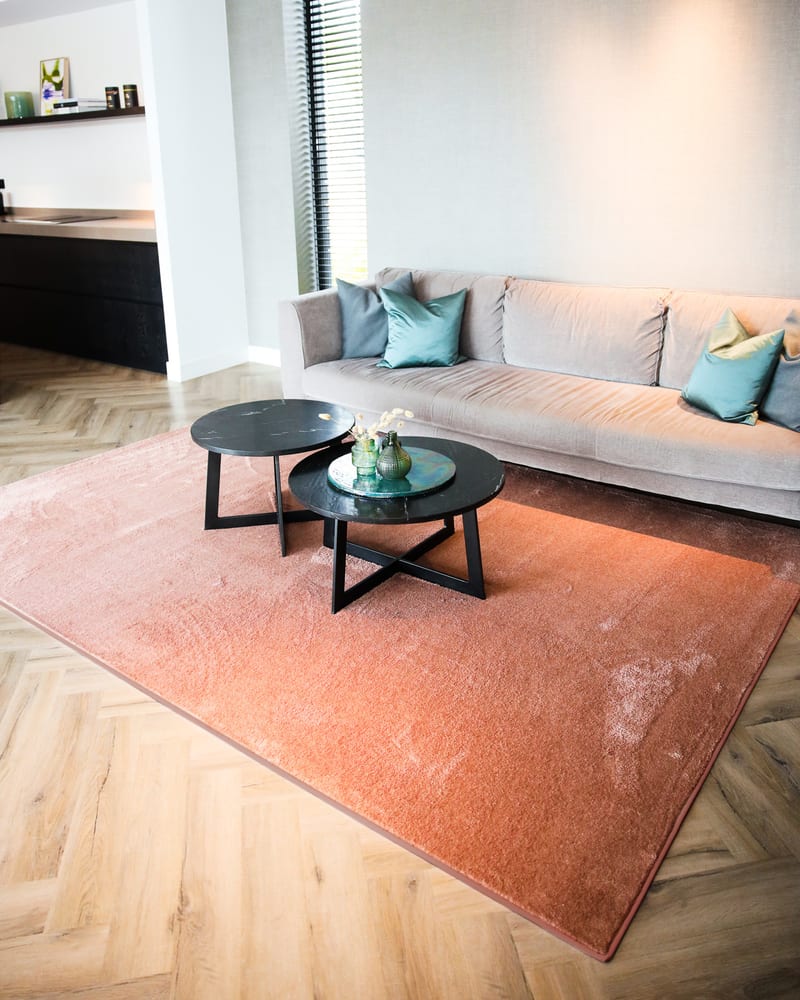 Floorpassion Frisco 41 - Zacht effen  vloerkleed   