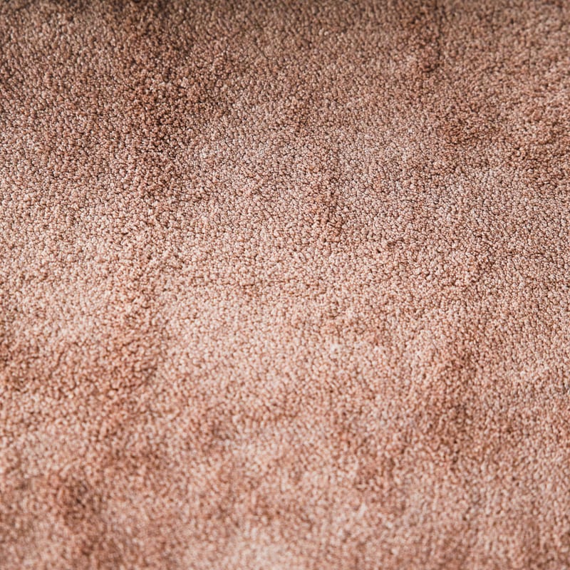 Frisco 41 - Rond effen vloerkleed in soft pink