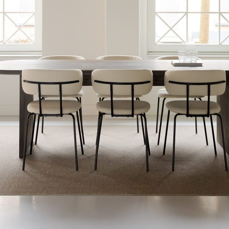 Premium 17 - Prachtig sisal vloerkleed in het Bruin / Grijs, blind afgewerkt