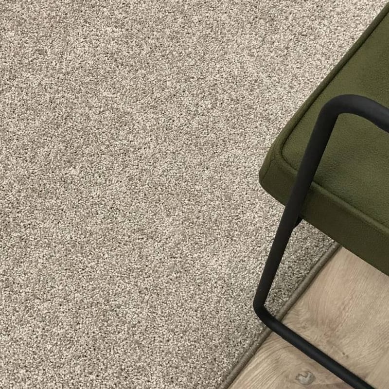 Tore 15 - Rond vloerkleed in Beige kleurstelling