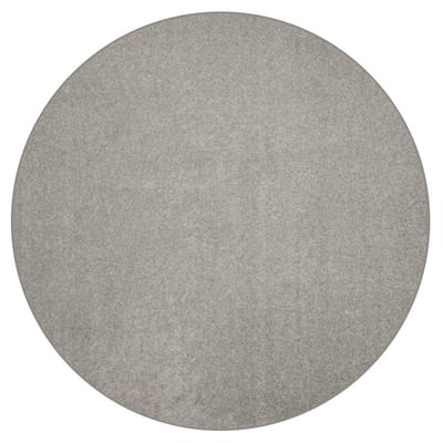 Tore 21 - Rond Grijs vloerkleed 