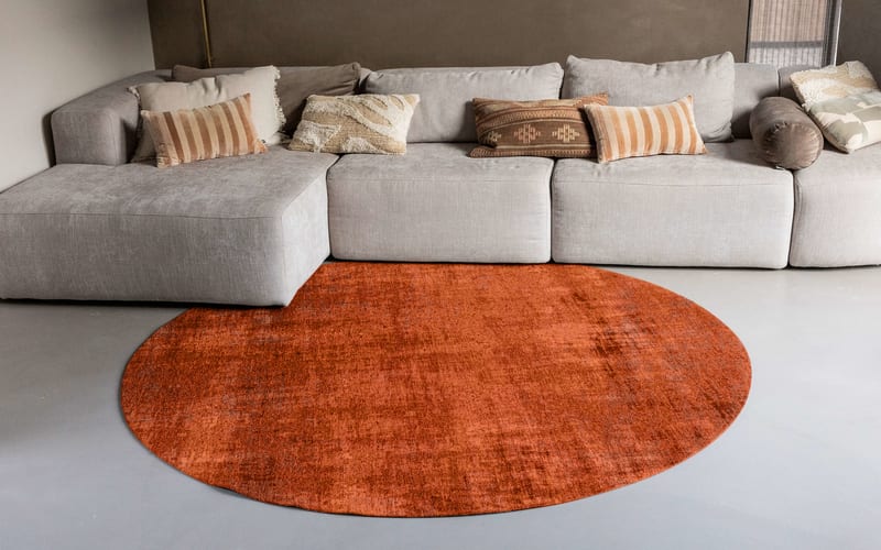 Réal 63 - Rond Vintage vloerkleed