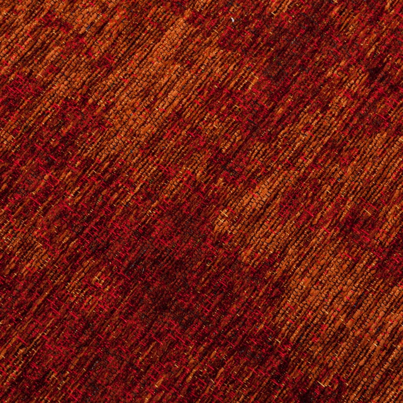 Réal 63 - Vintage vloerkleed in Oranje / Bruin
