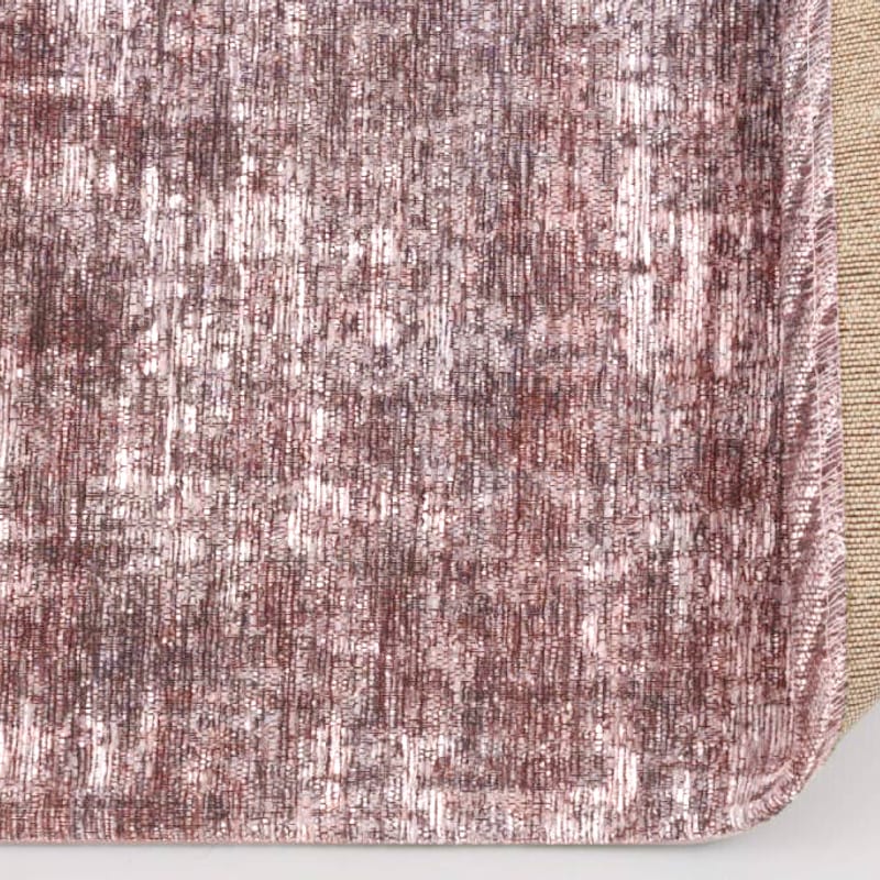 Réal 43 - Rond Vintage Vloerkleed poeder roze