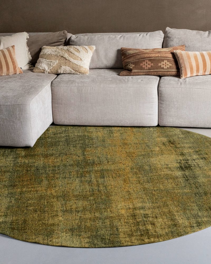 Floorpassion Réal 52 - Rond Vintage Vloerkleed
