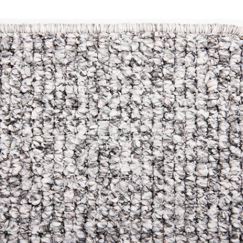 Natural Life 20 Lichtgrijze mix - Vloerkleed wollen look met noppenstructuur