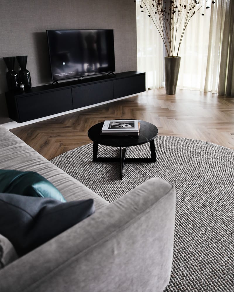 Floorpassion Natural Life 14 Bruine Mix - Rond vloerkleed