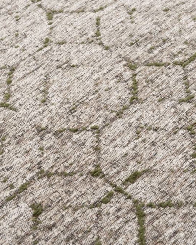 Floorpassion Noma 52 - Rond geometrisch vloerkleed