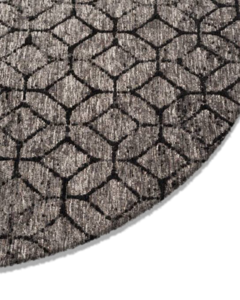 Floorpassion Noma 23 - Rond geometrisch vloerkleed