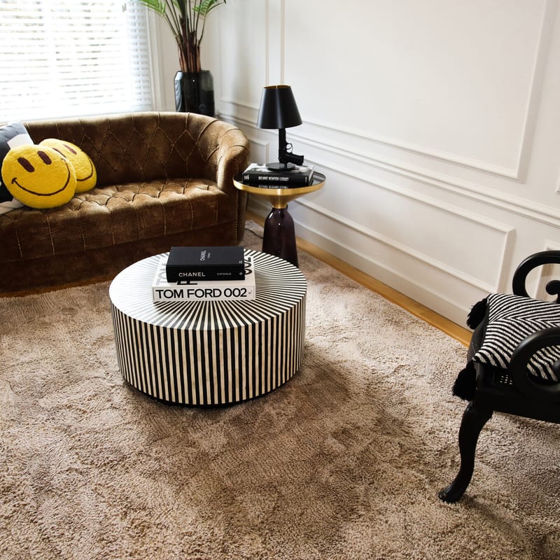 Opulence 13 - Prachtig vloerkleed met zachte touch in crème kleur