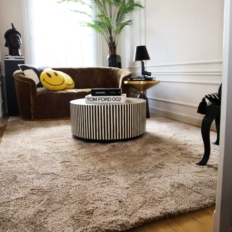 Opulence 13 - Prachtig vloerkleed met zachte touch in crème kleur