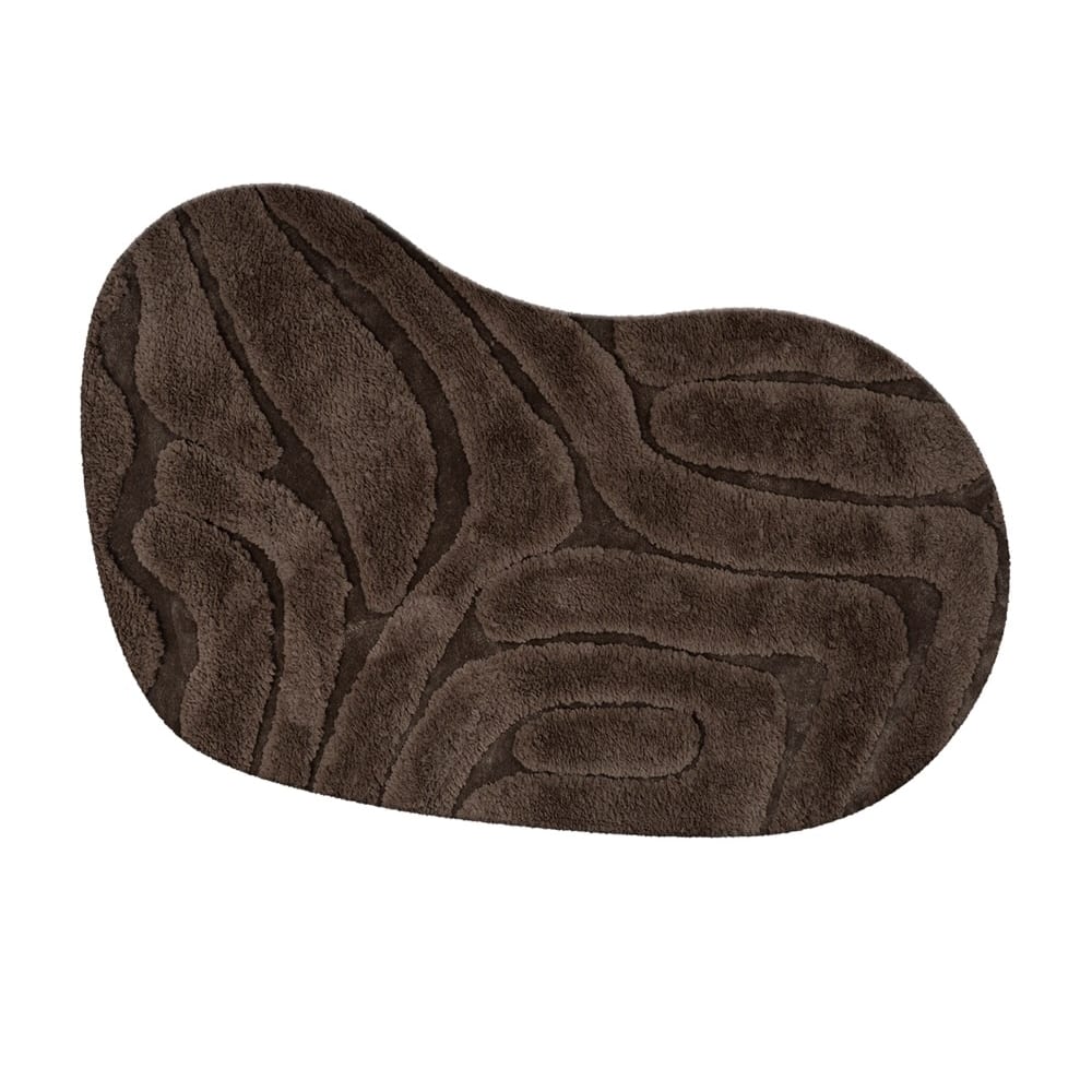 Brera 18 - Vloerkleed met een carved patroon in Organische Vorm