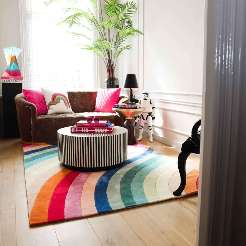 Rainbow 98 - Candy multi color vloerkleed
