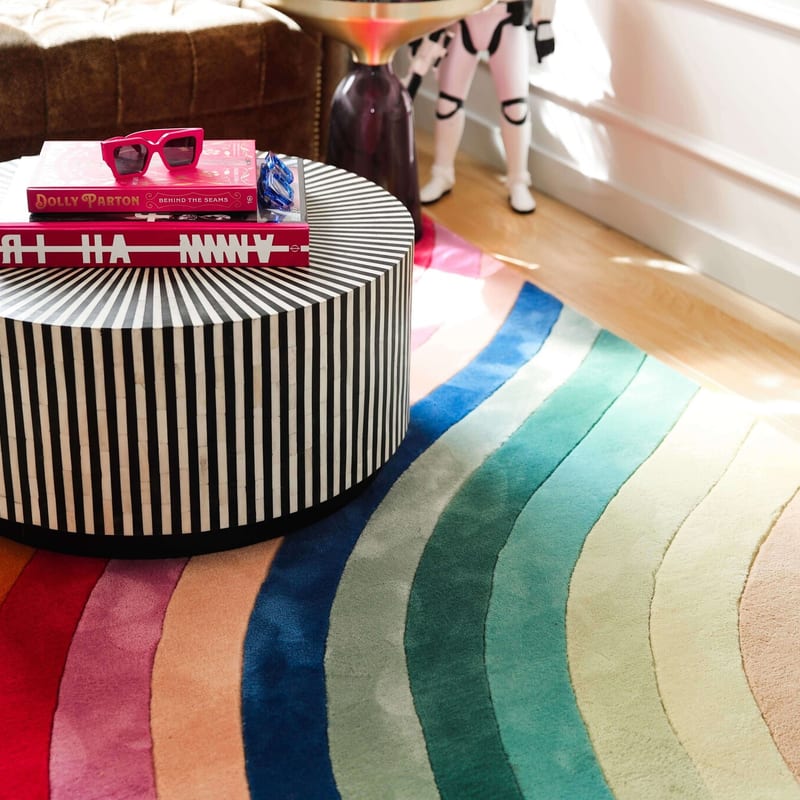 Rainbow 98 - Candy multi color vloerkleed