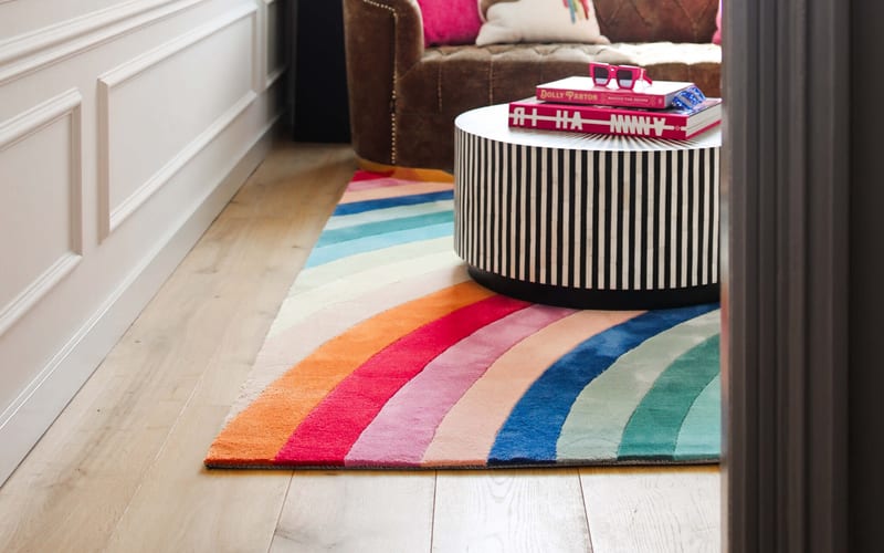 Rainbow 98 - Candy multi color vloerkleed