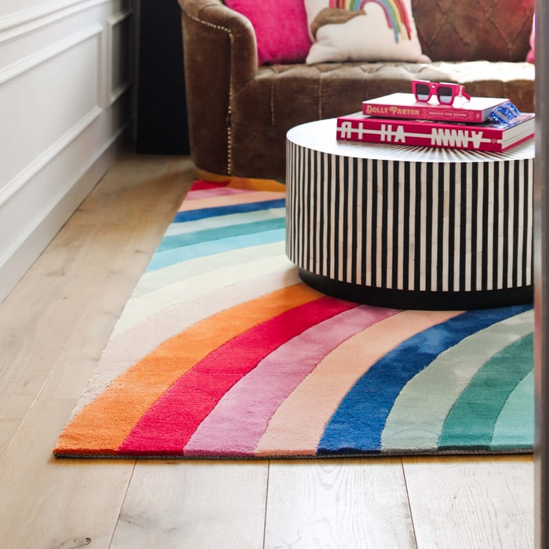 Rainbow 98 - Candy multi color vloerkleed