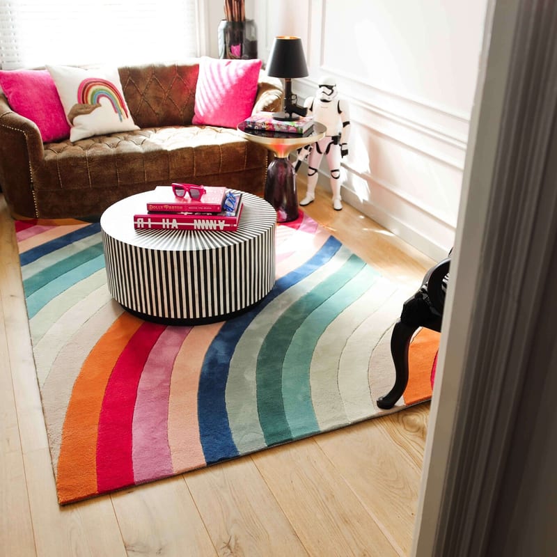 Rainbow 98 - Candy multi color vloerkleed