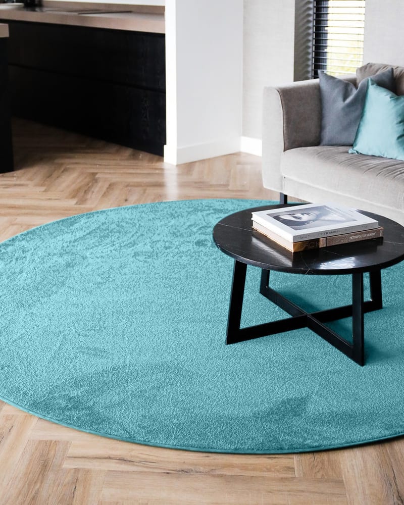 Floorpassion Frisco 32 - Rond effen vloerkleed