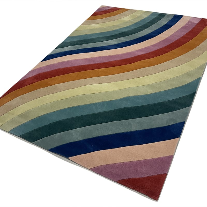 Rainbow 98 - Candy multi color vloerkleed