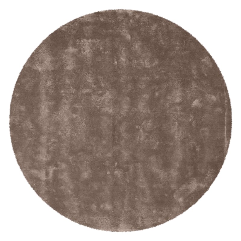 Rond vloerkleed Hoogwaardig in Taupe - Imperial 15