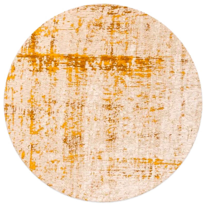 Prosper 63 Custard Warmth - Rond vloerkleed Mart Visser