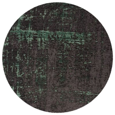 Mart Visser Rond vloerkleed Bottle Green - Prosper 54