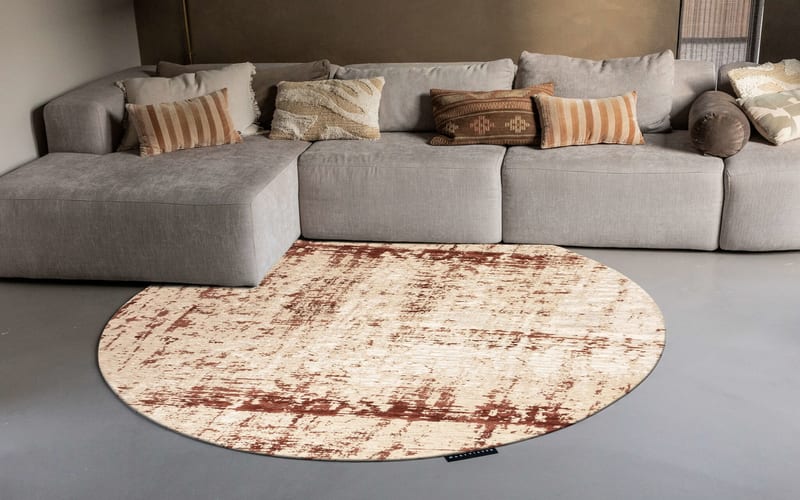Rond vloerkleed Vintage Copper - Prosper 69
