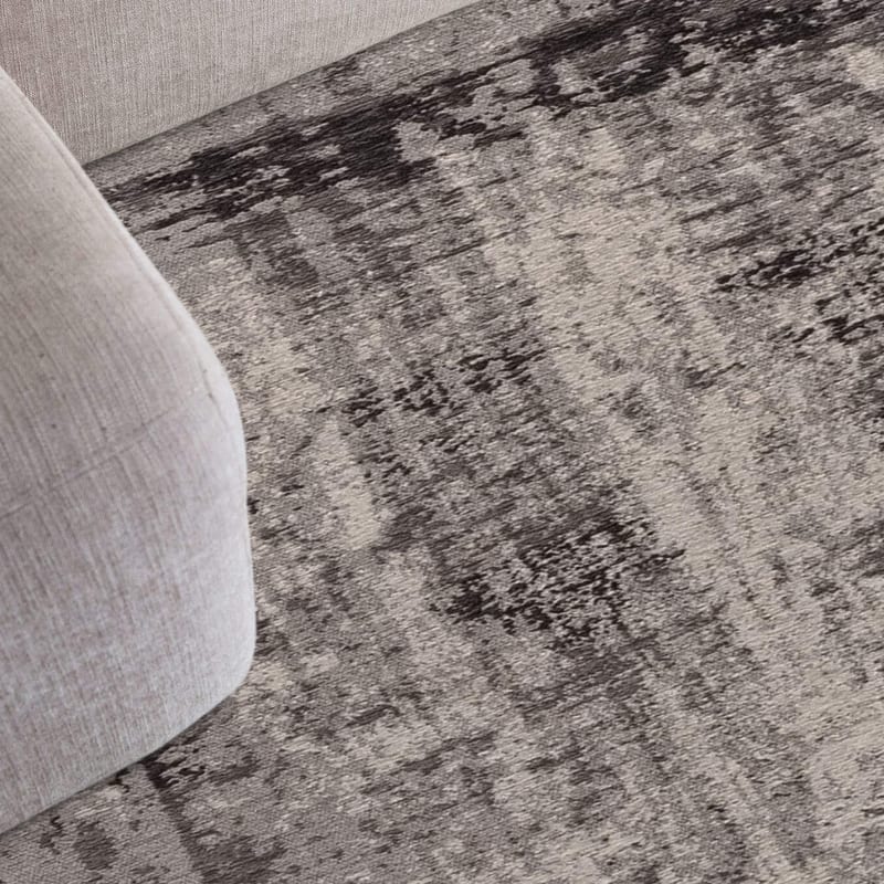 Prosper 24 Grey Light - Rond vloerkleed Mart Visser