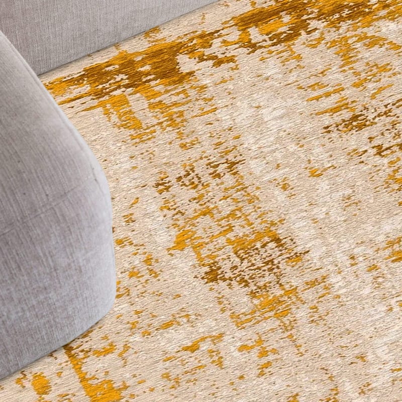 Prosper 63 Custard Warmth - Rond vloerkleed Mart Visser