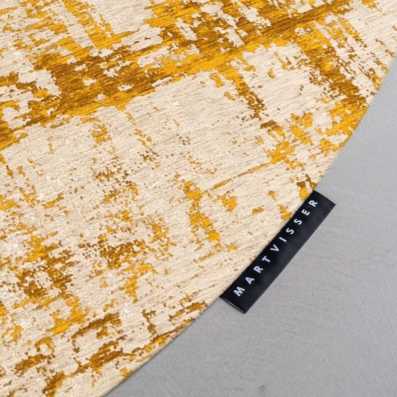 Prosper 63 Custard Warmth - Rond vloerkleed Mart Visser