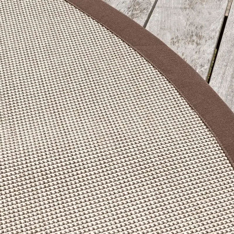 Botanique 13 - Rond Outdoor Vloerkleed in Taupe