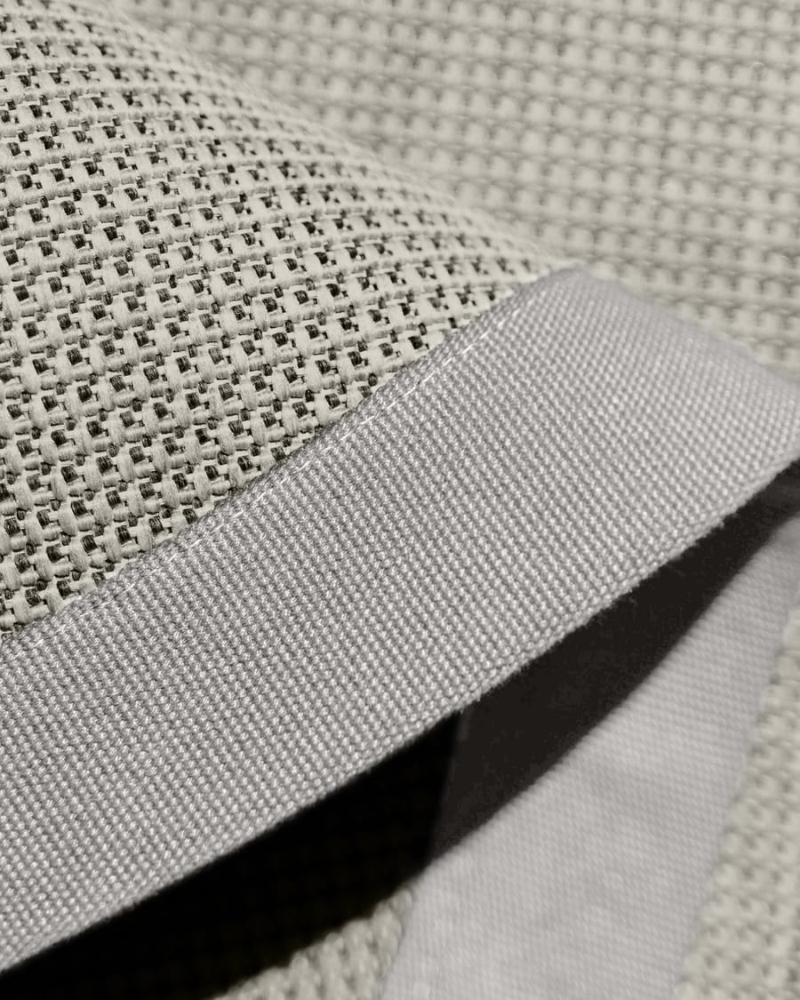 Botanique 22 - Rond Outdoor Vloerkleed in Zilvergrijs