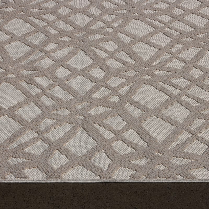 Prestige 12 - Laagpolig outdoor vloerkleed in beige kleurstelling
