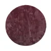 Floorpassion Sandro 48 - Rond hoogpolig vloerkleed in Paars Floorpassion Sandro 48 - Rond hoogpolig vloerkleed in Paars