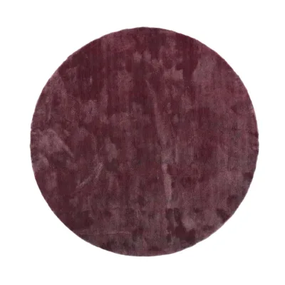 Floorpassion Sandro 48 - Rond hoogpolig vloerkleed