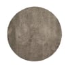 Floorpassion Liv 23 - Rond hoogpolig vloerkleed in Donker Grijs Floorpassion Liv 23 - Rond hoogpolig vloerkleed in Donker Grijs