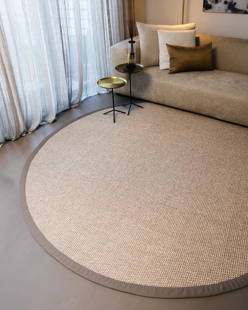 Floorpassion Lago Sisal 21 - Rond Sisal vloerkleed