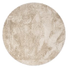 Floorpassion Lima 12 - Hoogpolig Rond Vloerkleed