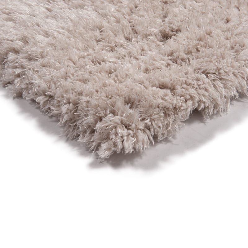 Lima 12 - Hoogpolig vloerkleed in Beige