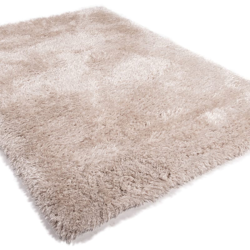 Lima 12 - Hoogpolig vloerkleed in Beige