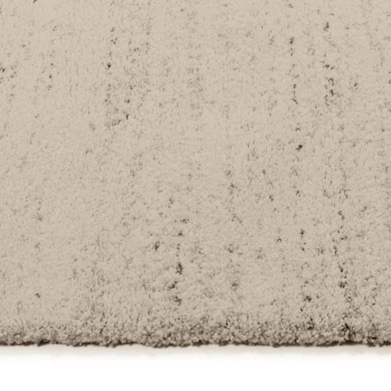 Amerie 14 - Rond Hoogpolig vloerkleed in Beige