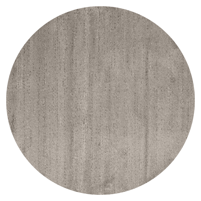 Amerie 16 - Rond Hoogpolig vloerkleed in Taupe