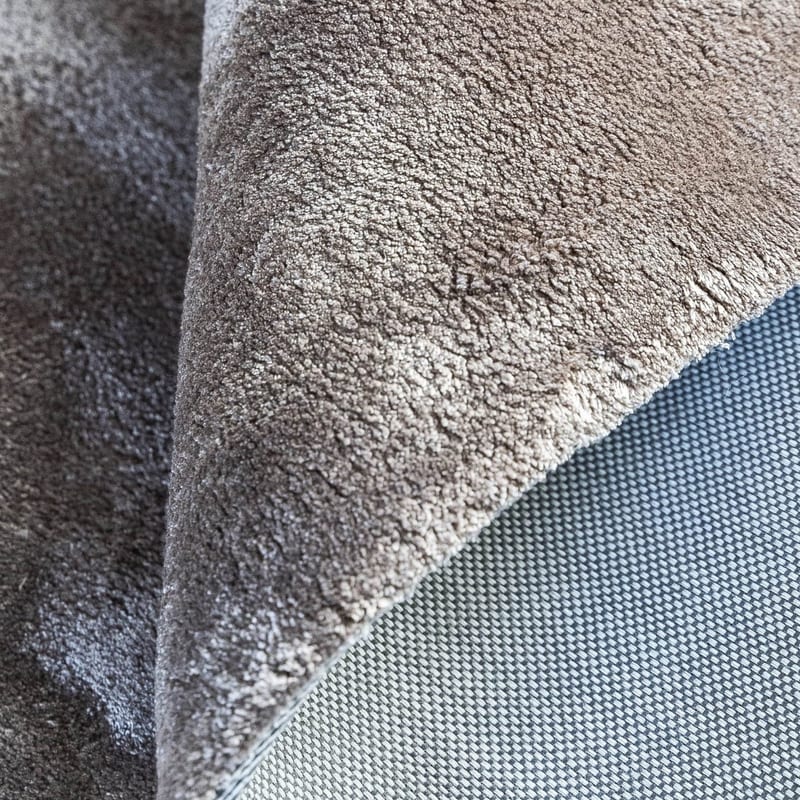 Rond vloerkleed Hoogwaardig in Taupe - Imperial 15