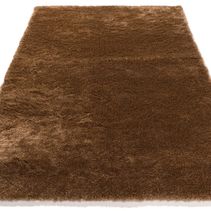 Reef 14 - Hoogpolig vloerkleed in Gouden kleur