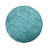 Floorpassion Frisco 32 - Rond effen vloerkleed in turquoise Floorpassion Frisco 32 - Rond effen vloerkleed in turquoise