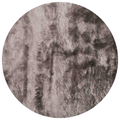 Reef 24 - Rond hoogpolig vloerkleed Silver