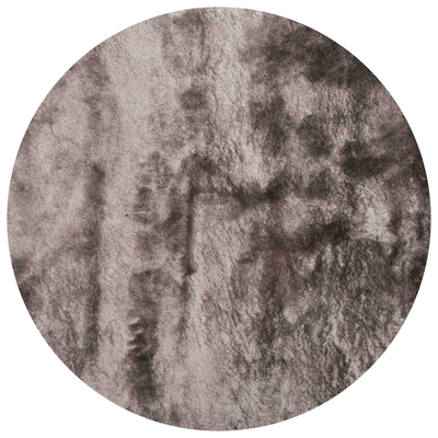 Floorpassion Reef 24 - Rond hoogpolig vloerkleed Silver Floorpassion Reef 24 - Rond hoogpolig vloerkleed Silver