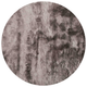 Reef 24 - Rond hoogpolig vloerkleed Silver