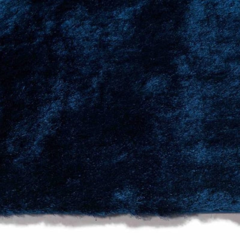 Reef 35 - Rond Velours Vloerkleed Kobalt blauw